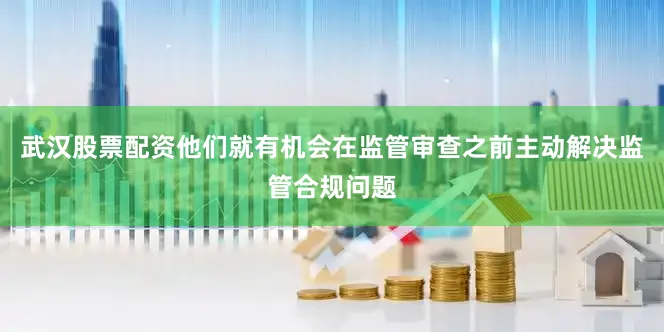 武汉股票配资他们就有机会在监管审查之前主动解决监管合规问题
