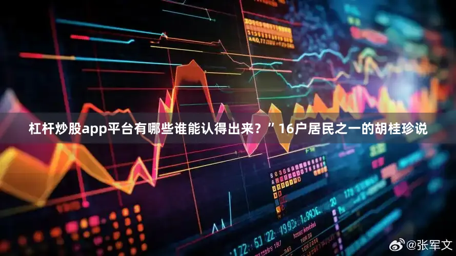 杠杆炒股app平台有哪些谁能认得出来？”16户居民之一的胡桂珍说